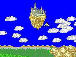 Flying to Air Castle